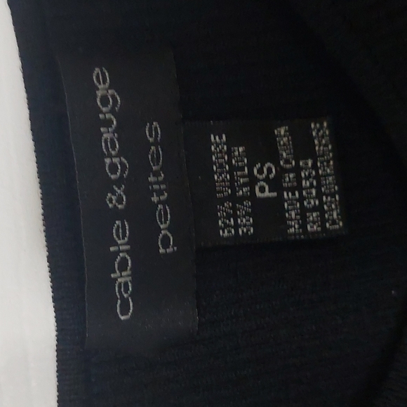 Cable and Gauge Buckle Knit Tank - Picture 7 of 7